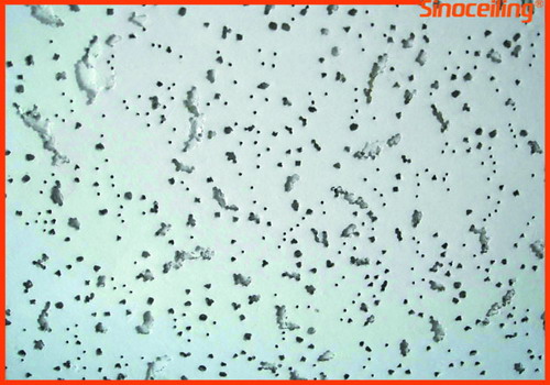 patterns of mineral fiber tile