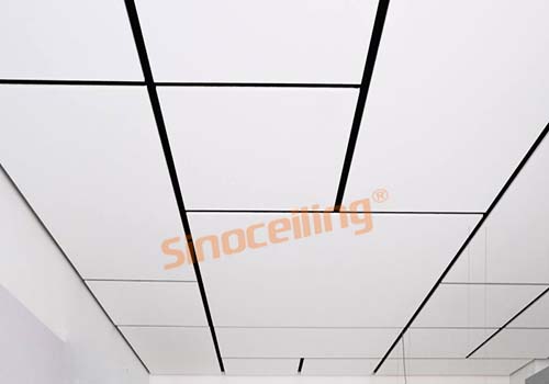 T24mm flat black ceiling t bar installing