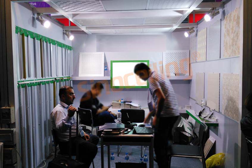 gypsum ceiling system exhibited in PROJECT QATAR 2015(图1)