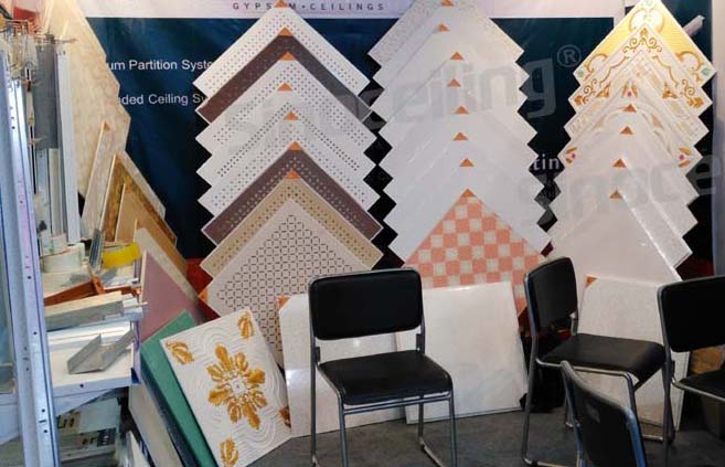 SINOCEILING Gypsum Plasterboard in FEICON BATIMAT 2016(图1)